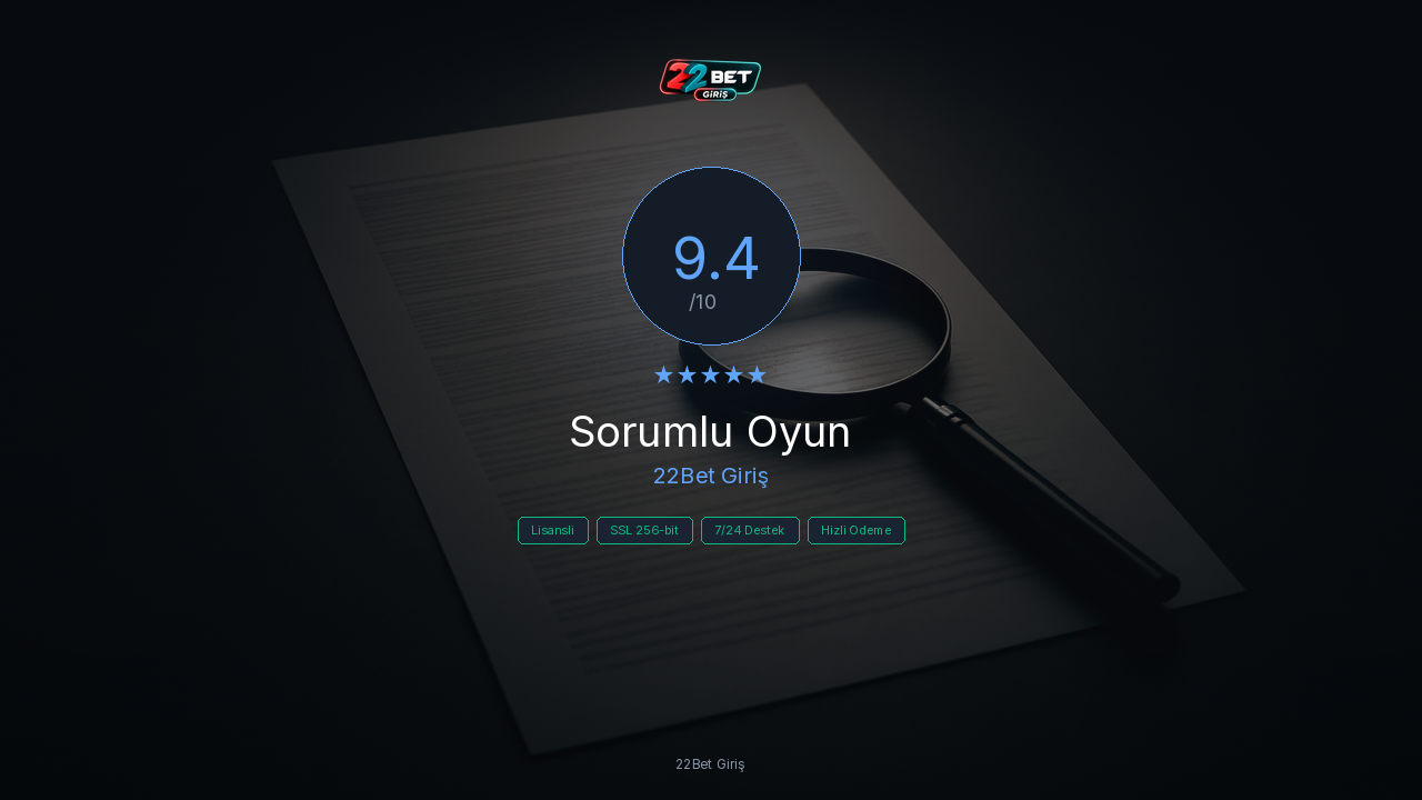 22Bet Giriş 
